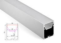 Aluminum Profile LED Linear lighting Pendant or surface mounted type with PMMA opal cover PC Milky or clear cover